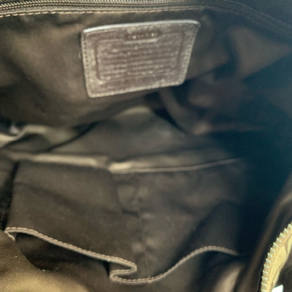 Coach Charlie F32081 Tan Brown Signature Python Hobo Shoulder Crossbody Bag - Picture 10 of 11